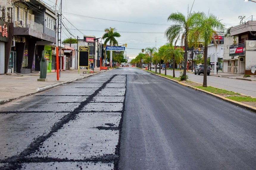 Avanza la segunda etapa de la repavimentación en Resistencia