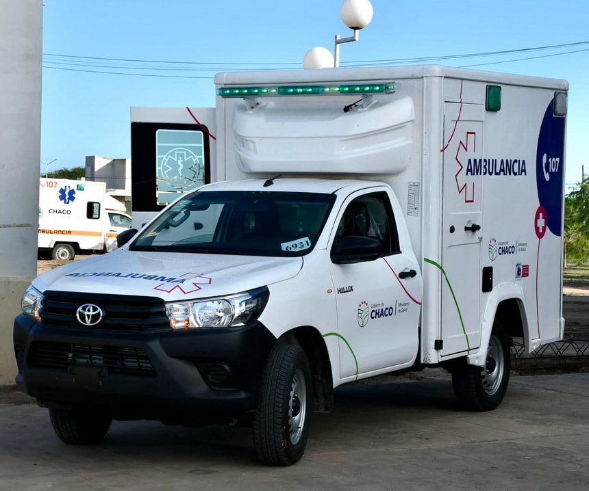 Castelli: Zdero entregó ambulancias y servicios para afiliados del INSSSEP