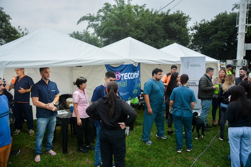 "Dejando Huellas" llegó al Parque de la Democracia