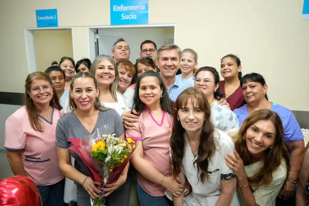 Con fondos provinciales, reabrieron el Centro de Salud de Villa Río Negro